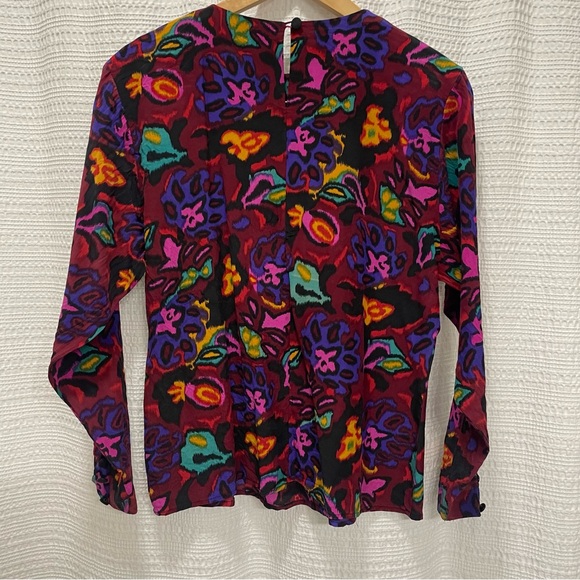 Vintage silk top - Picture 5 of 6